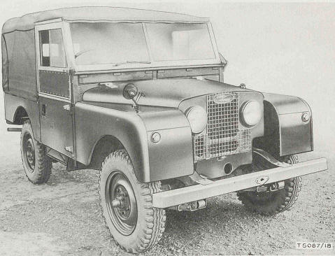 Truck, General Service, -ton, 4x4, Rover 3