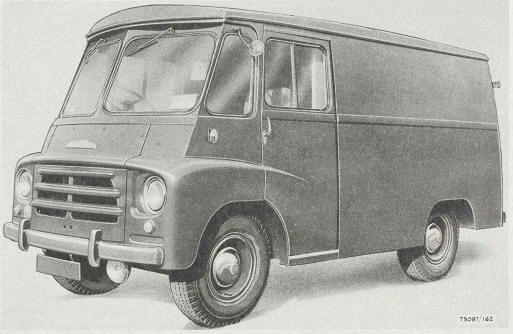 Van, Fire Fighting and Rescue, 1-ton, 4x2, Morris LD2M