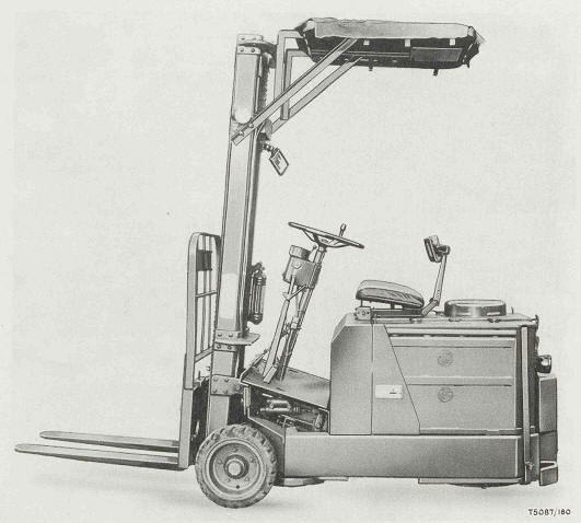 Truck, Lift, Fork, electric, 2000/20/12, Conveyancer Mk25 B