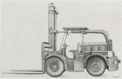 Truck, Lift, Fork, Diesel, 12000/24/12, Shelvoke and Drewry