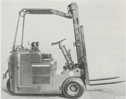 Truck, Lift, Fork, diesel, 4000/20/12, Coventry Climax, FTF412