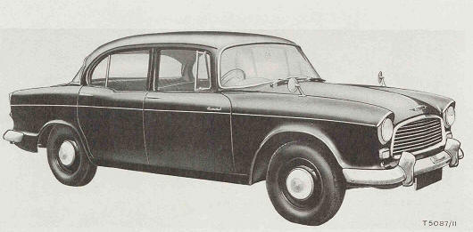 Car, Saloon, 4x2, Humber Hawk, Series 1A