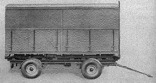 Brockhouse and Eagle, 6 ton, 4-wheel, Mk 2 trailer, equipped as GS Workshop