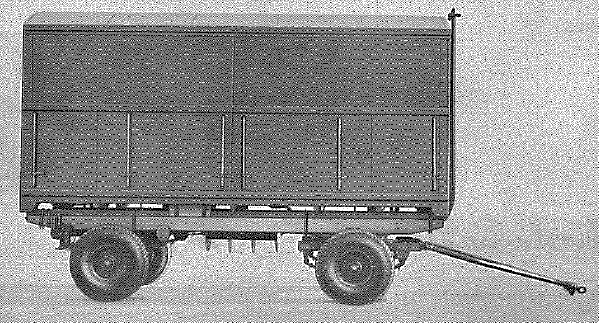 Brockhouse, 5 ton, 4-wheel, Mk 2 trailer, equipped as GS Workshop