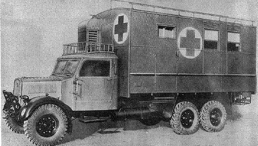 Ford, 3 ton, 6x4, WOT 1, equipped as Dental Surgery