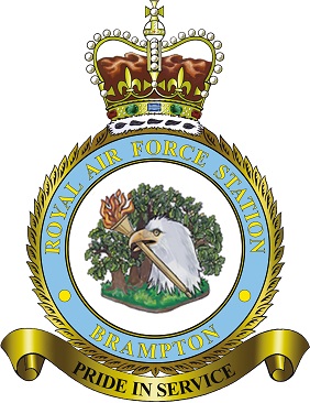 RAF Brampton badge