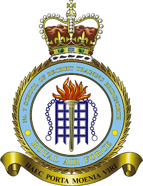 RAF Bridgnorth/No 7 School of Recruit Training badge