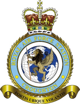 RAF Croughton badge