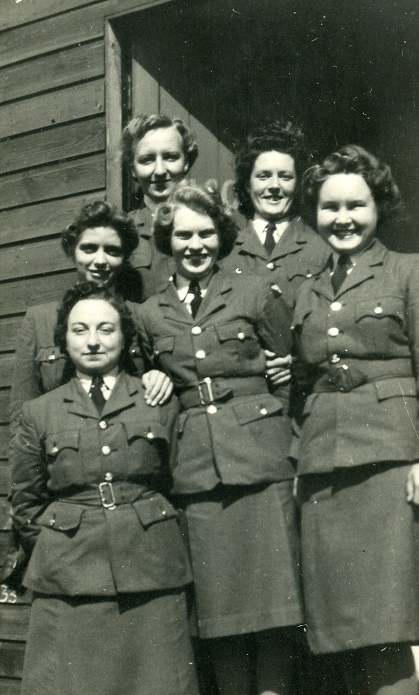 "The Girls" of RAF Squire's Gate Pay Accountants Section
