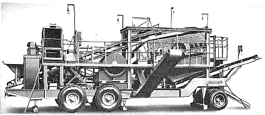 Goodwin Barsby, crushing plant, 25/40 TPH, Model 'Goliath' (Secondary plant) - working position