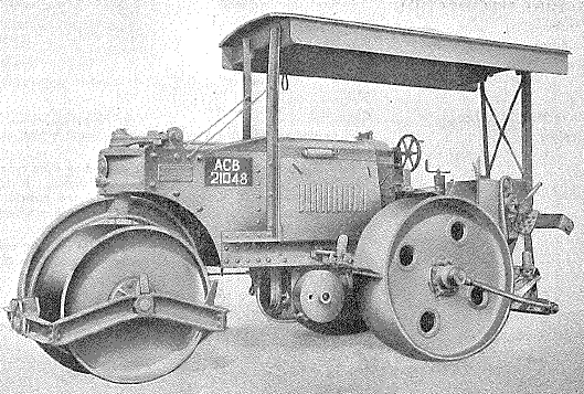Marshall 8/10 ton roller, Utility Model