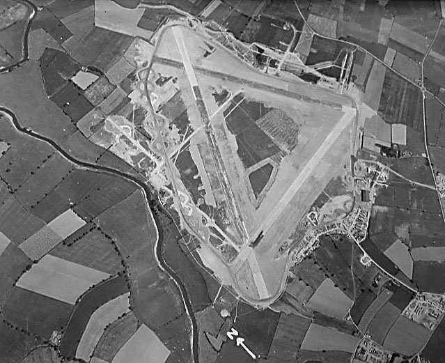 Aerial photo of RAF Skipton-on-Swale