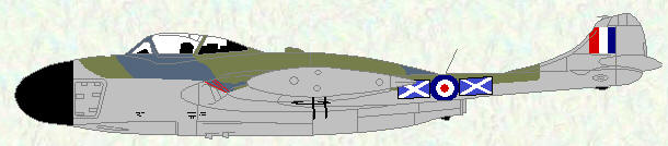 Venom NF Mk 3 of No 151 Squadron