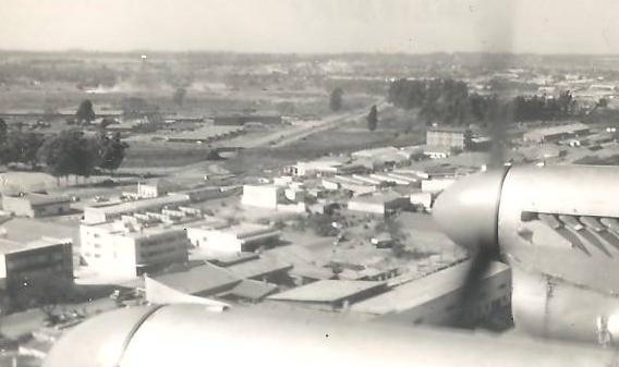 An aerial view of Salisbury in Southern Rhodesia